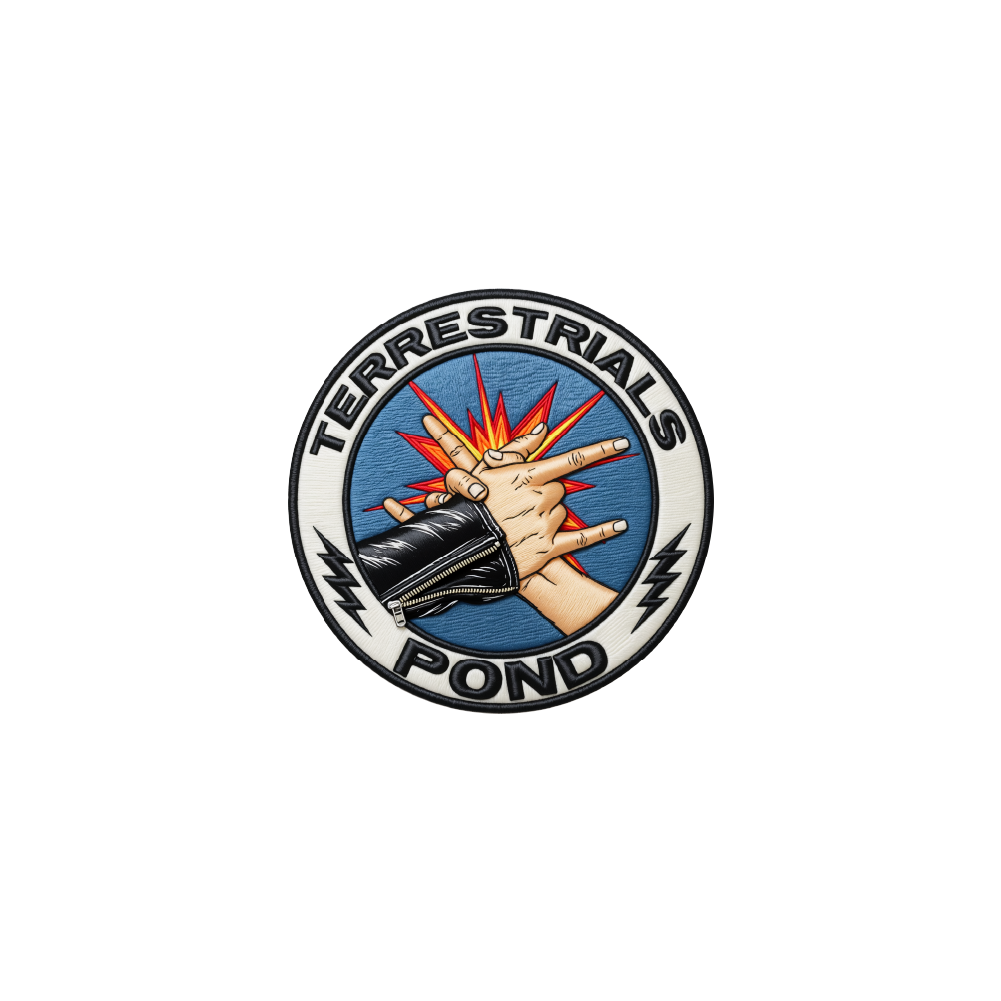 Rock Lock Embroidered Patch